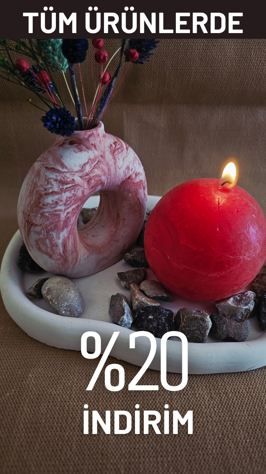 Seni Düşündük! Tüm Alışverişlerinde %20 İndirim Fırsatı!