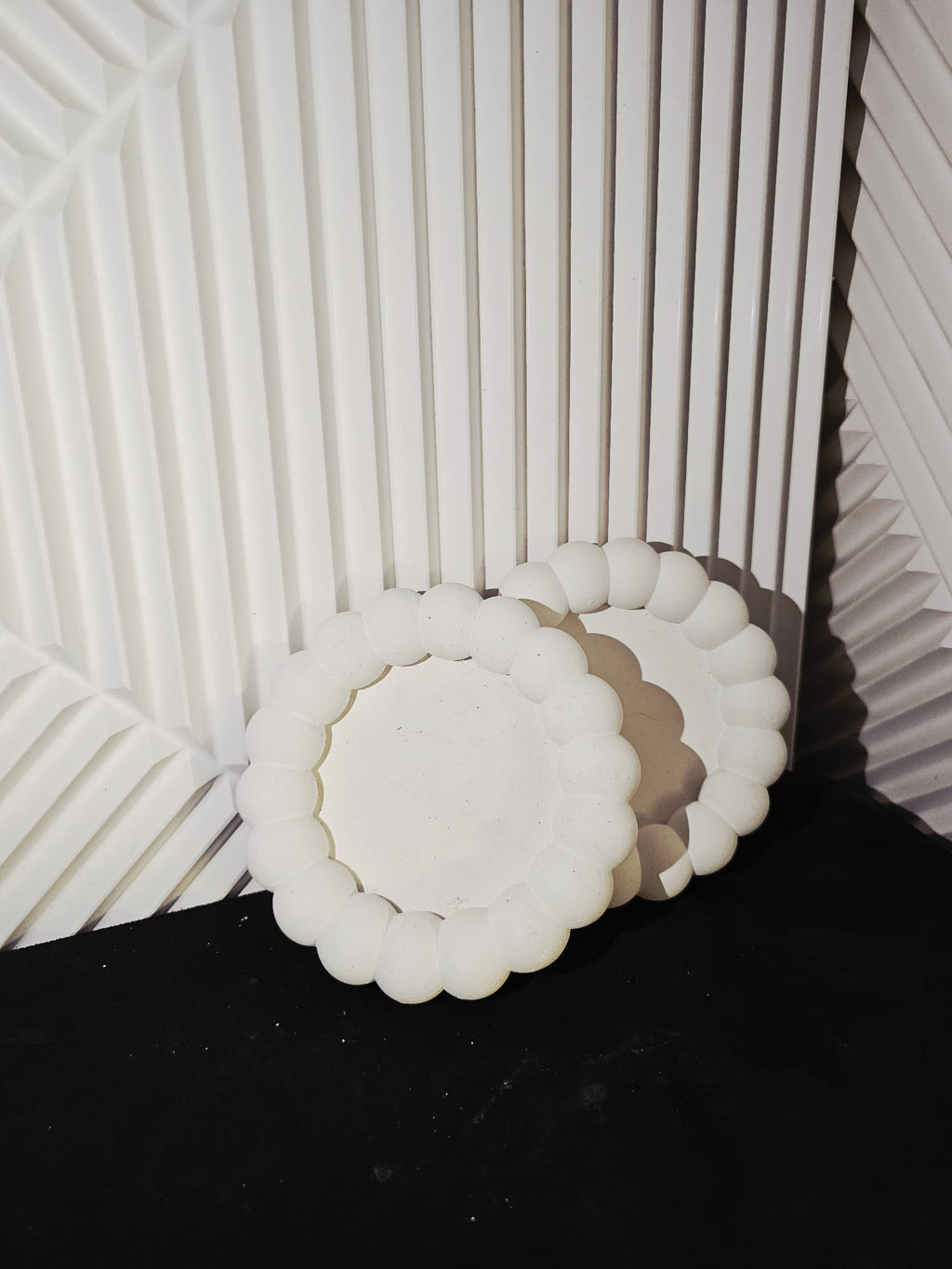 Dekoratif 2’li Bubble Tabak Set,takı Tabağı, Organizer